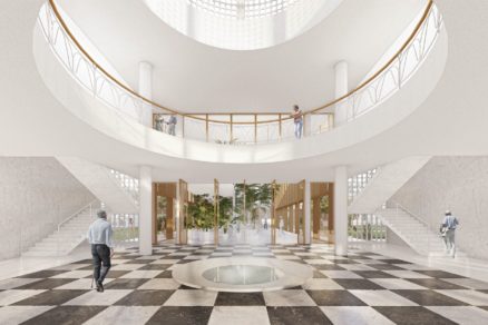 Kupola dodá priestorom kúpeľov výšku a prirodzené svetlo.