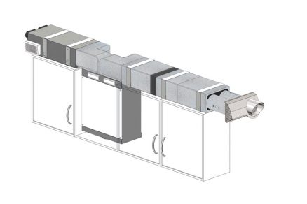 CA180 Modularni system Comfo Pipe Plus kuchyne