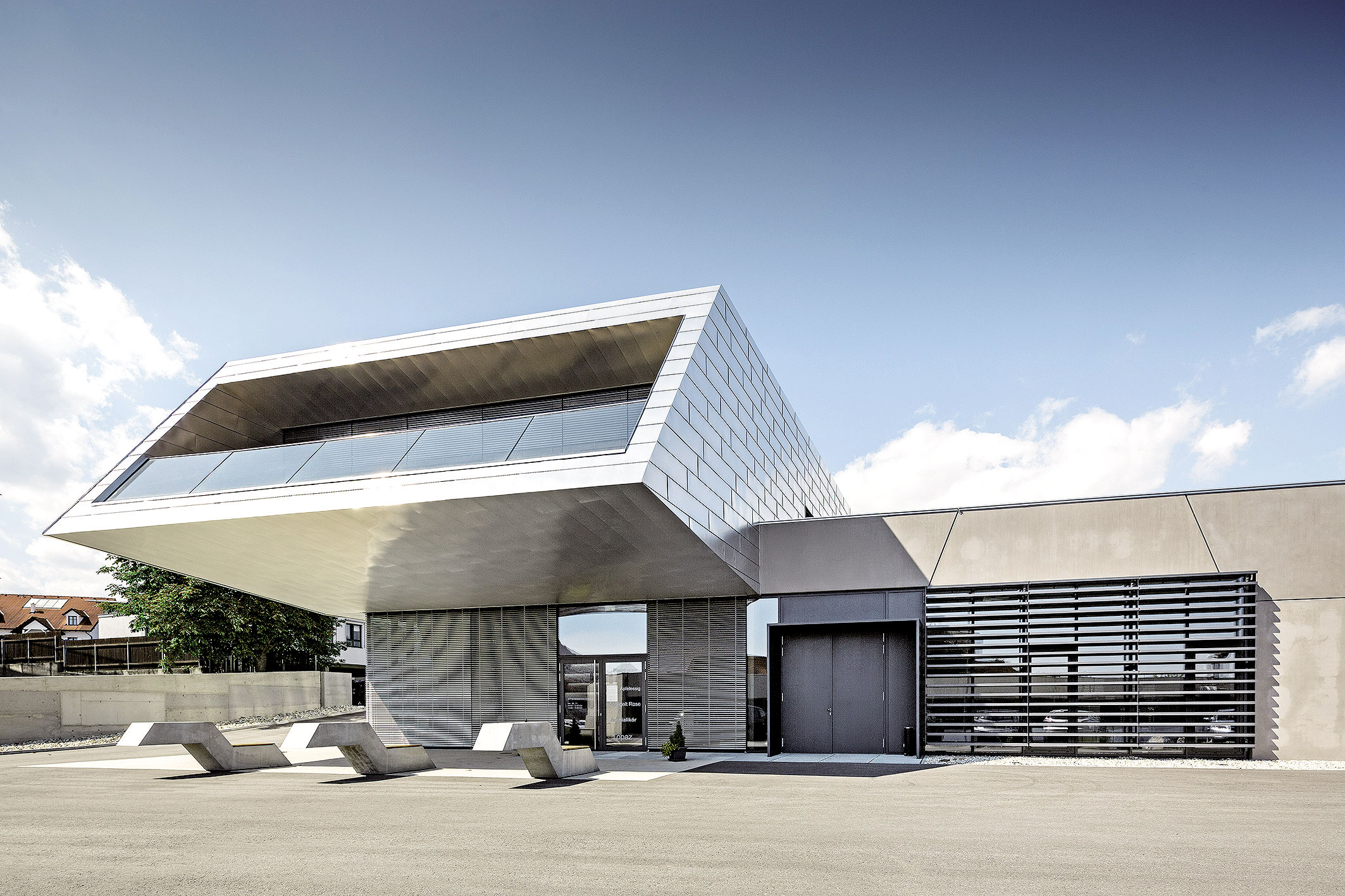 Vysoce kvalitní materiály byly pro architekta Christiana Manga při stavbě tohoto centra zásadní.