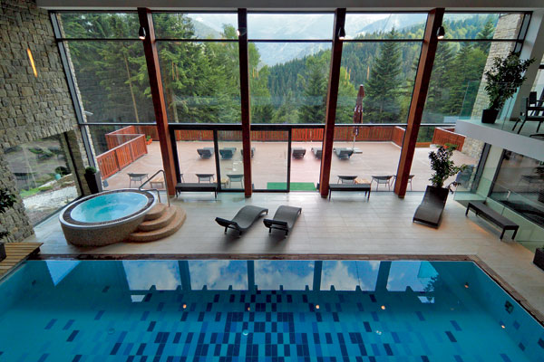 bazén,desing,Rozsutec,hotel
