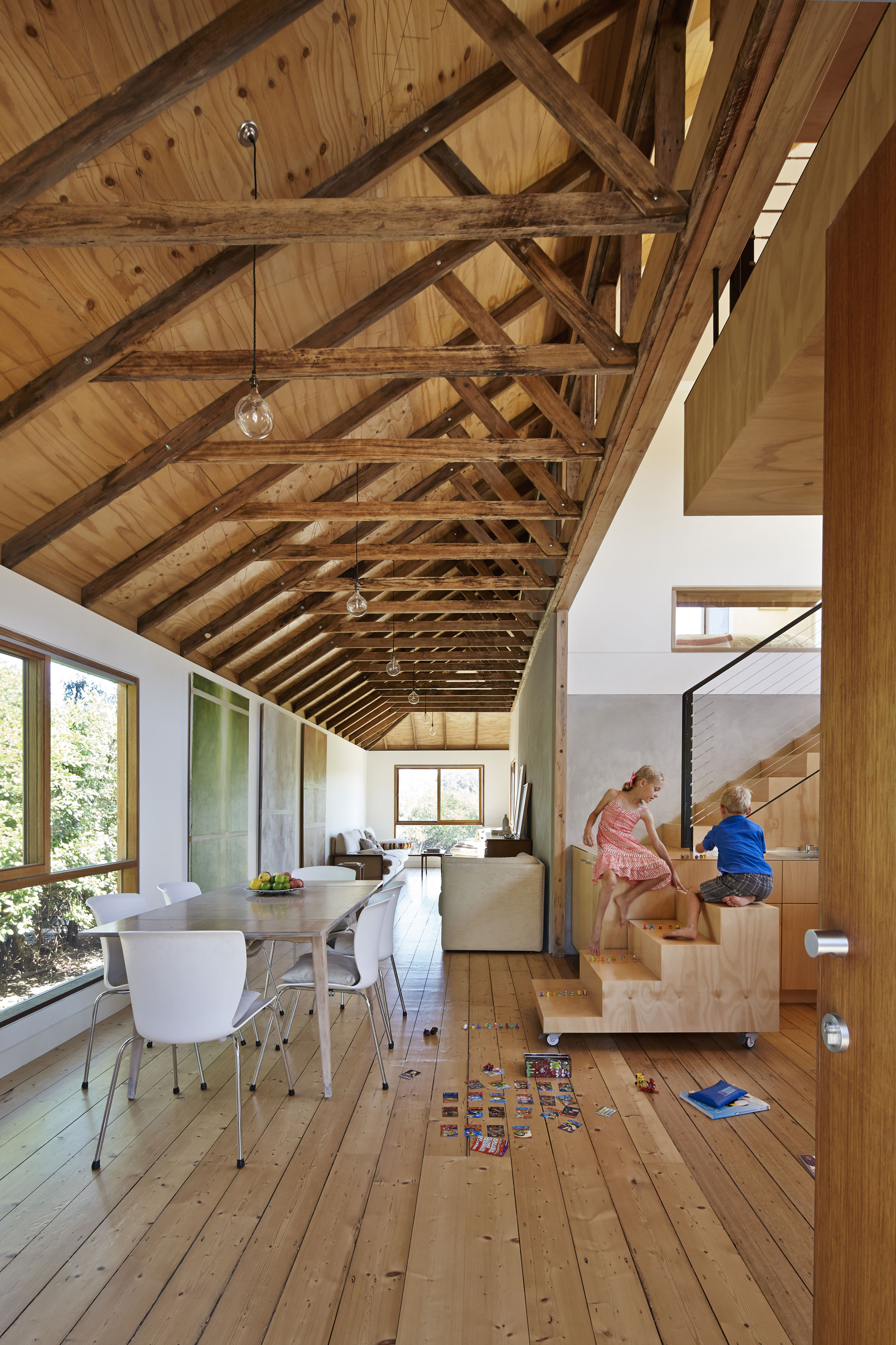 Jadrom domu je variabilná kuchyňa.