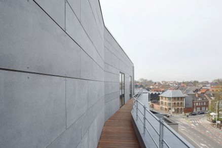 equitone facade panels housing renovation aalst 1