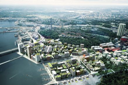 atelier Mandaworks RoyalSeaport BirdPerspective Stokholm 2017