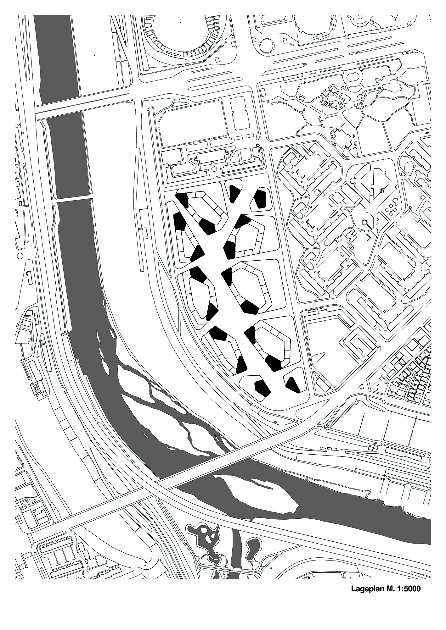Priestorový plán v mierke 1 : 5 000