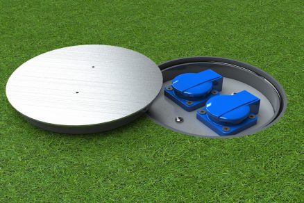 podlahova zasuvka exterier IP67 STAKOHOME 7702 E zahrada