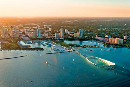 mma st pete pier aerial big image
