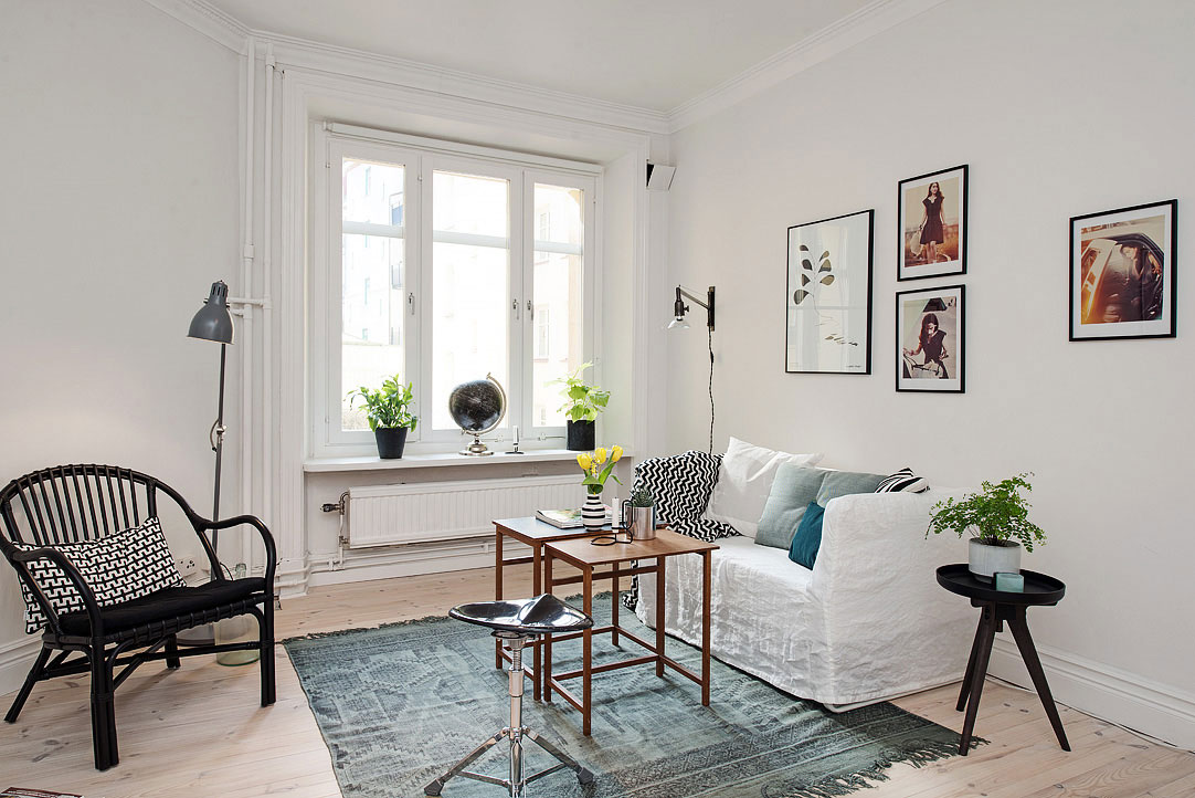 11. V typickom severskom duchu – ani tu nechýba dostatok izbových rastlín a prírodných materiálov.