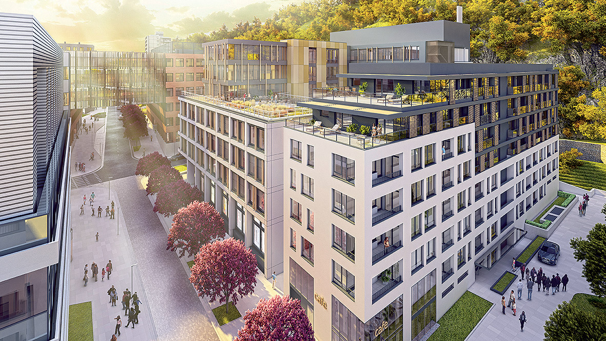 Zuckermandel, Bratislava Výstavba: 2014 – 2017 Dobudovaním lokality na polyfunkčné centrum dôjde k prepojeniu historického centra s nábrežnou promenádou.