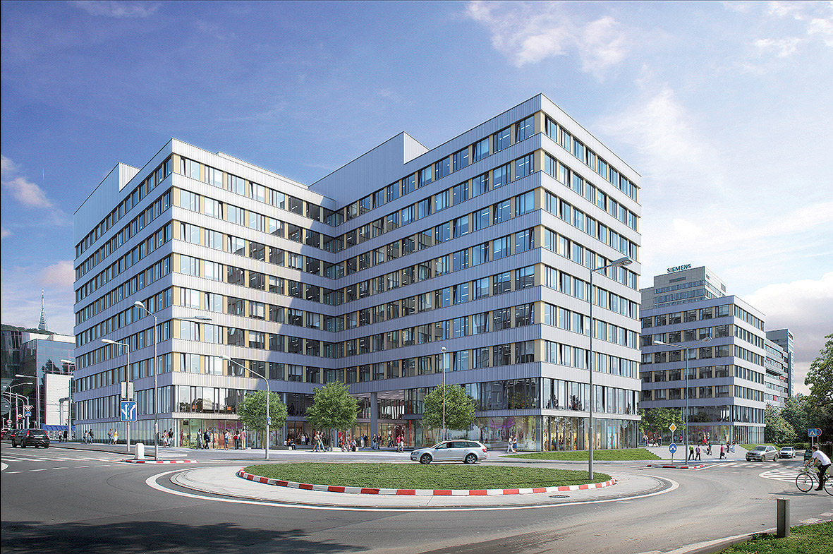 Westend Plaza, Bratislava Výstavba: 4/2016 – 4/2018 V dvoch budovách je na prenájom 33 040 m² administratívnych priestorov. Projekt dopĺňa biznis bulvár Westend.