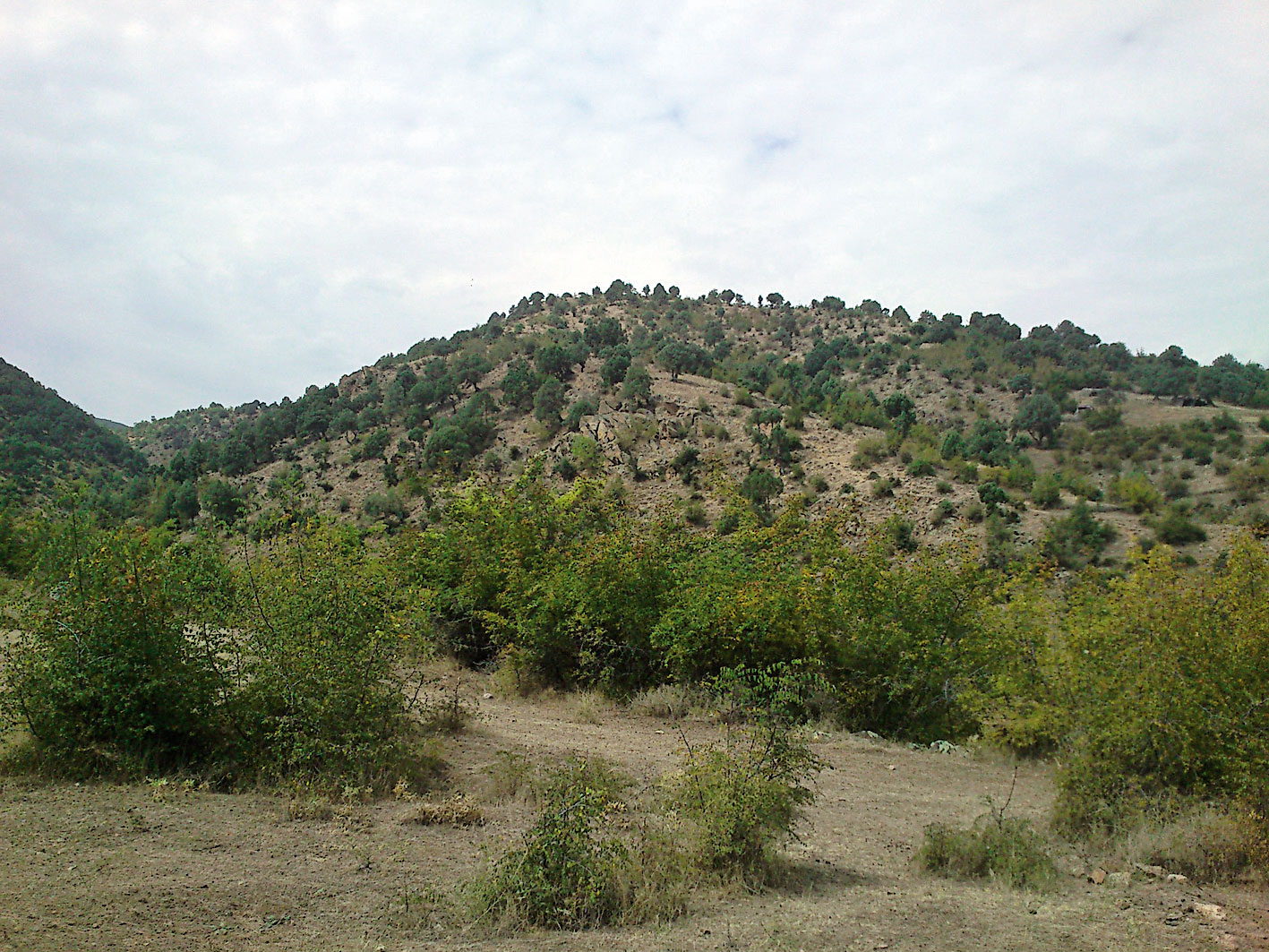 Obr. 4 Miesto južného portálu tunela Kresna