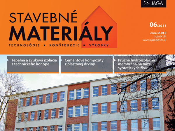 casopis stavebne materialy 6 2011 v predaji 5337 big image