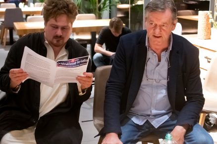 Boris Hanecka a Ivan Pavle na stretnuti clenov poroty