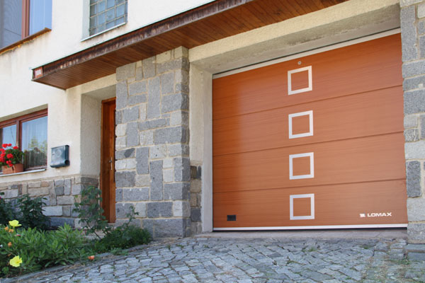 garážové brány, dom