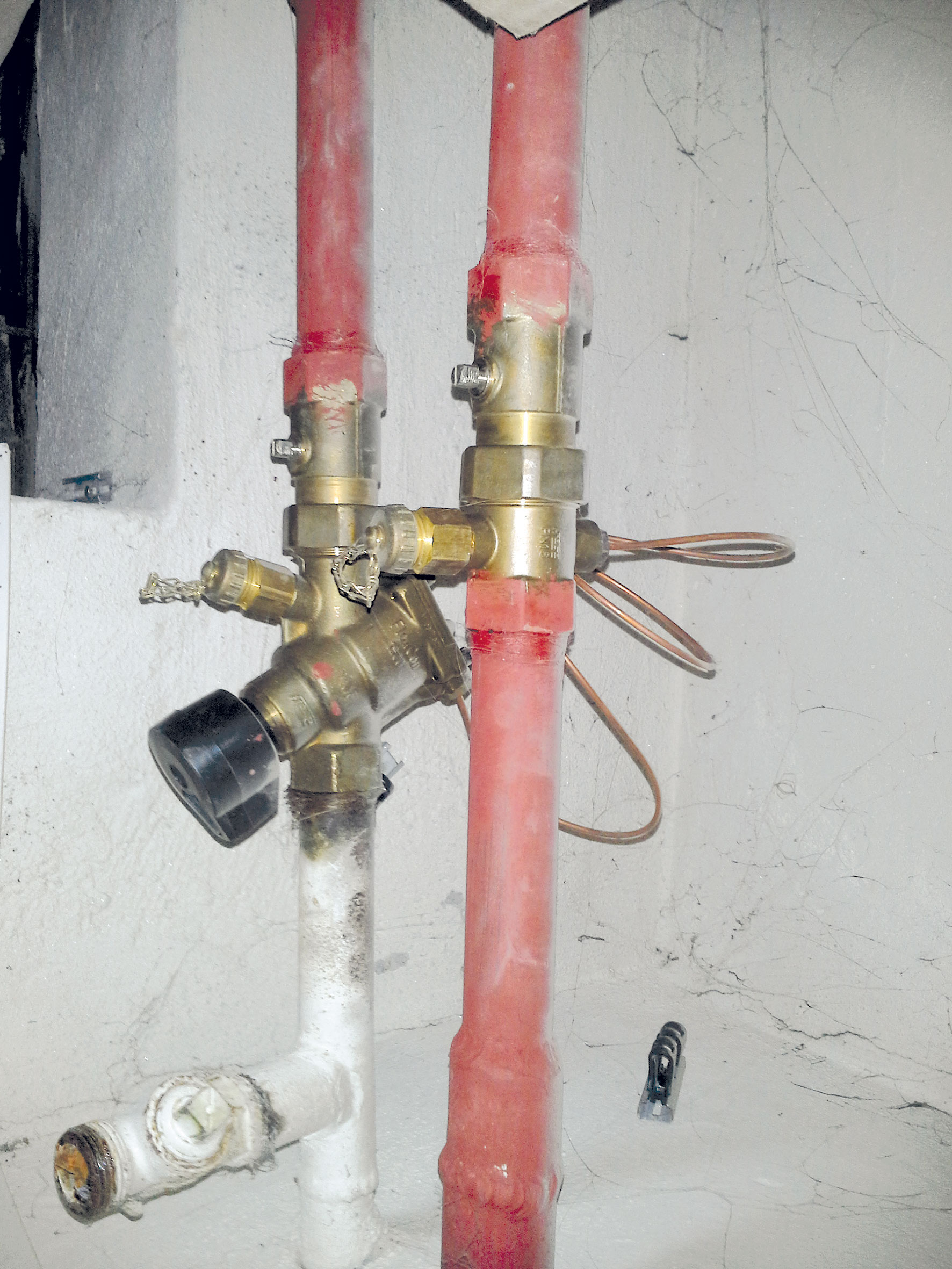 Starý typ regulátora tlakovej diferencie