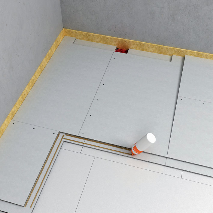 Ako osadiť líniové žľaby v kúpeľni - 11Zlab