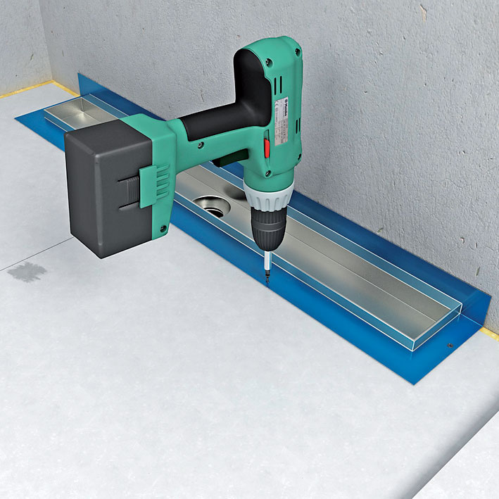 Ako osadiť líniové žľaby v kúpeľni - 19Zlab