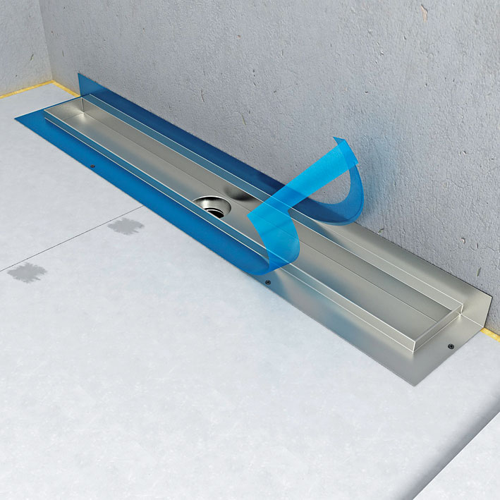 Ako osadiť líniové žľaby v kúpeľni - 20Zlab