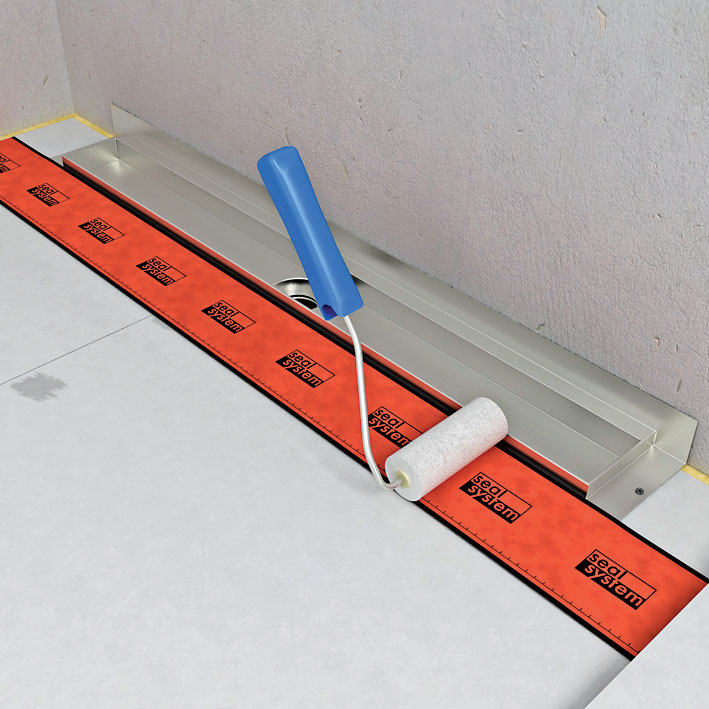 Ako osadiť líniové žľaby v kúpeľni - 21Zlab