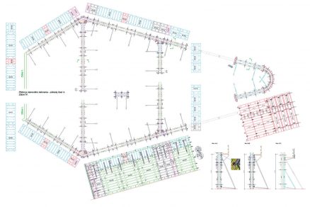 02Texo Obr. Podorysna schema debnenia stien   cast A