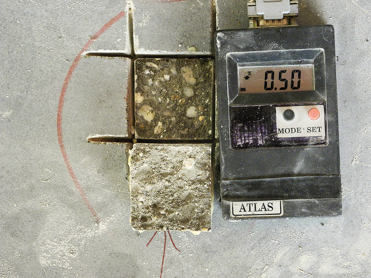 Skúška pevnosti v ťahu povrchových vrstiev