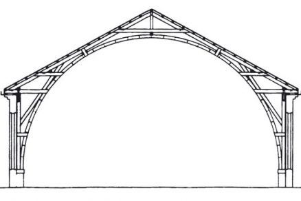 Vizualizácia dreveného krovu