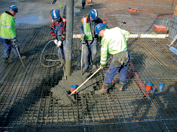 betón,dosky,oceľ,vlákna