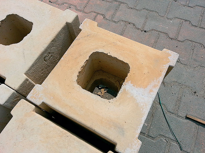 Prerazenie betónovej škrupiny Prerazenie betónovej škrupiny