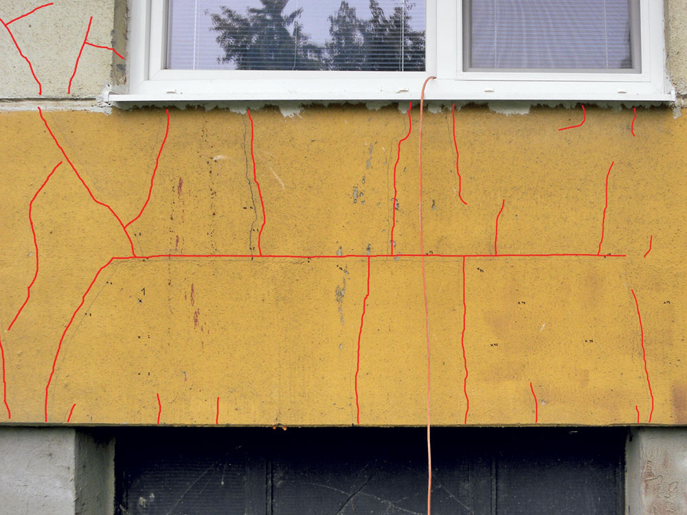 oslabena oblast v obvodovych plastoch na baze porobetonu 6114 big image