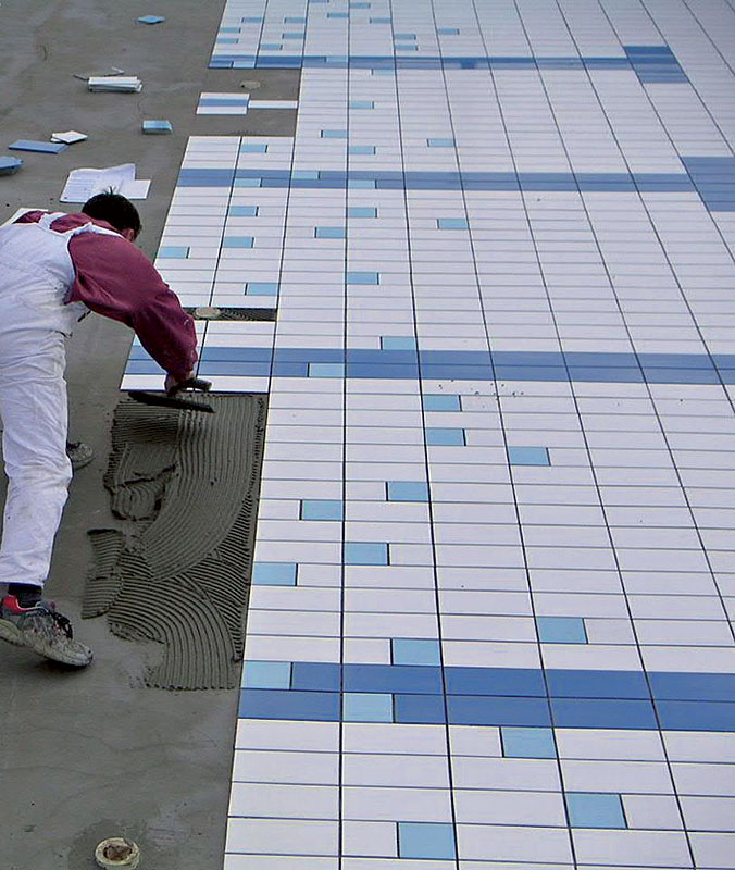 plavecký,bazén,lepenie,dlažba,lepidlo