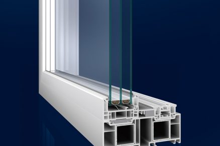 Inoutic zdvizne posuvne dvere se stihlym profilem ramu