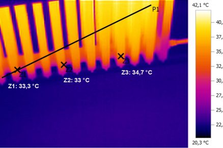Po cisteni kuchyn  termovize