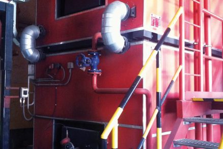 Obr 3 Kotol na biomasu 1