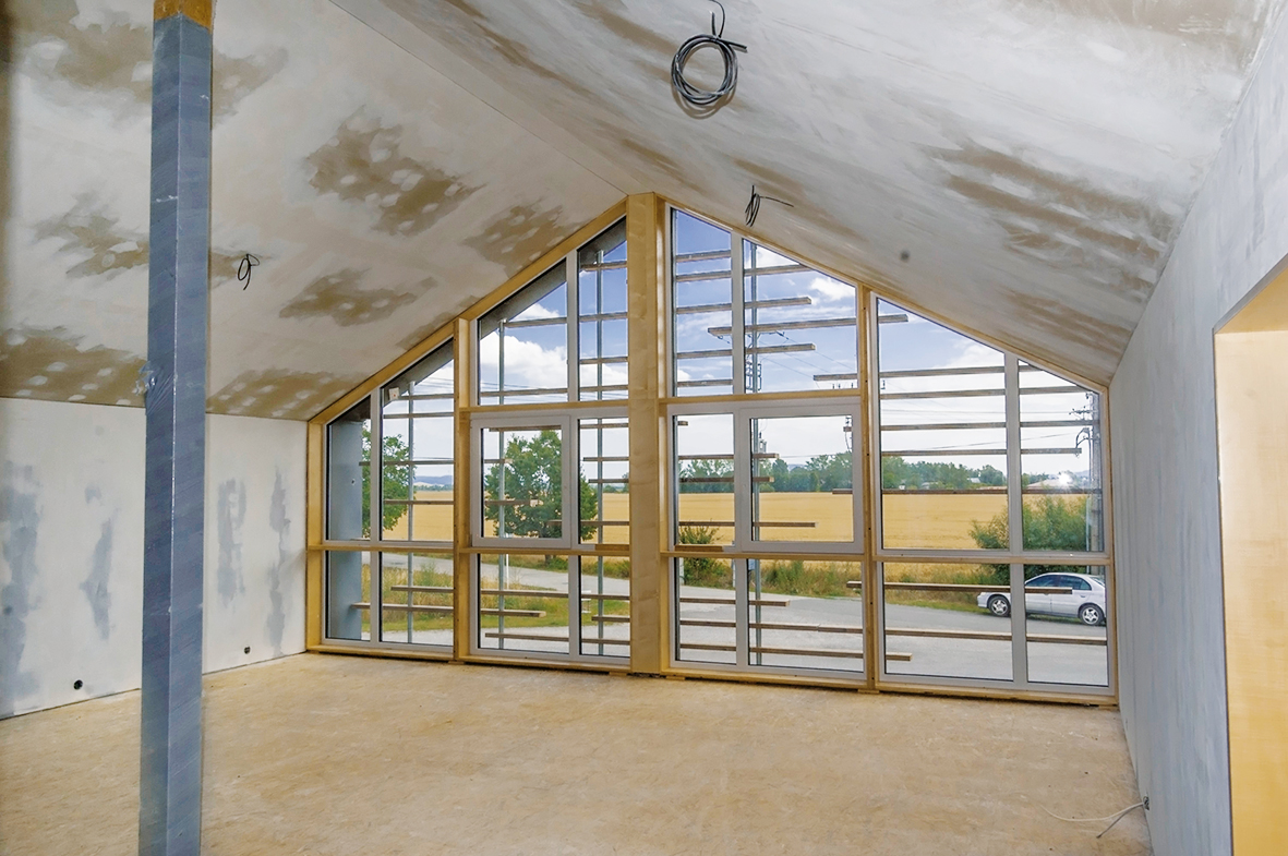 Vnútorné priestory v súčasnej fáze a po dokončení