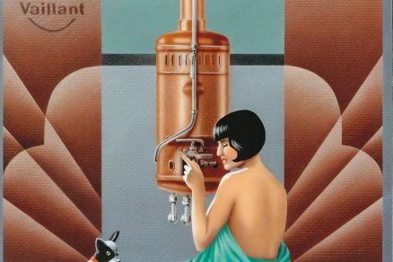 Prvy zavesny plynovy ohriev