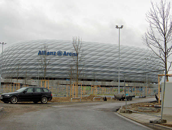 Allianz Arena posunula technologický vrchol