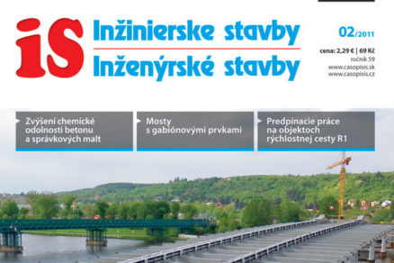 Časopis Inžinierske stavby/Inženýrské stavby 2/2011 v predaji