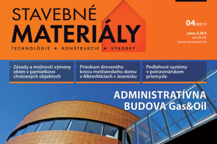 casopis stavebne materialy 4 2011 v predaji