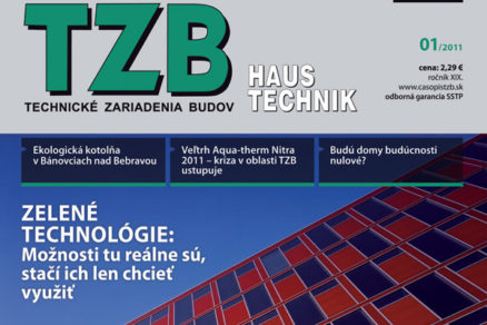 Časopis TZB Haustechnik 1/2011 v predaji
