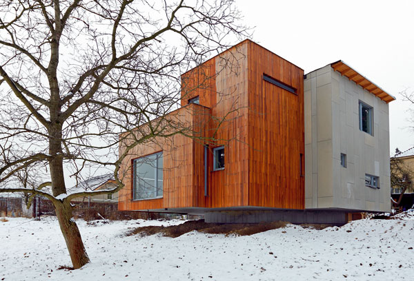 Dom chránený pred povodňou