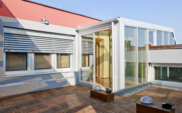 Drevo-hliníkový fasádny systém