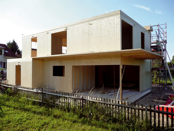 Drevostavby z masívnych drevených komponentov