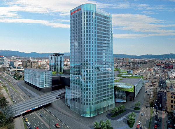 Emonika City Centre v Ľubľane