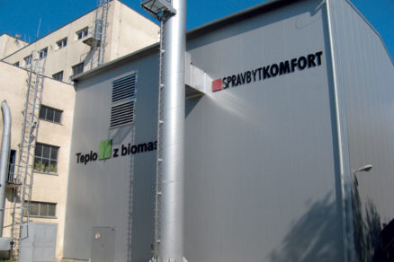 Kotolňa na biomasu v Prešove