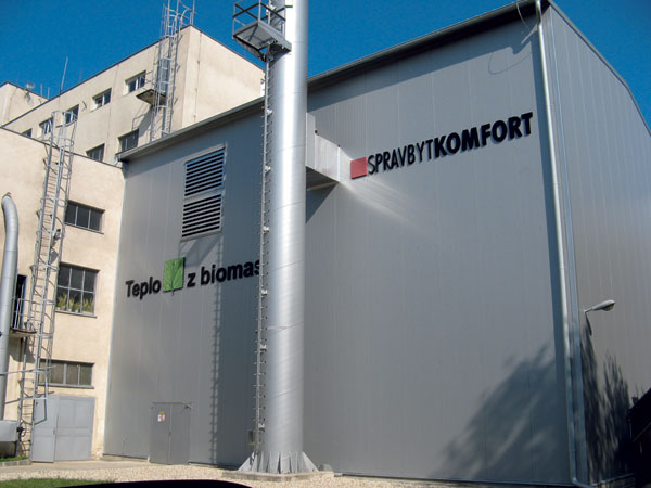 Kotolňa na biomasu v Prešove