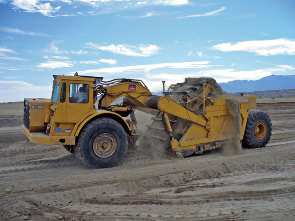mobilne pracovne stroje na tazbu premiestnovanie arozprestieranie zemin