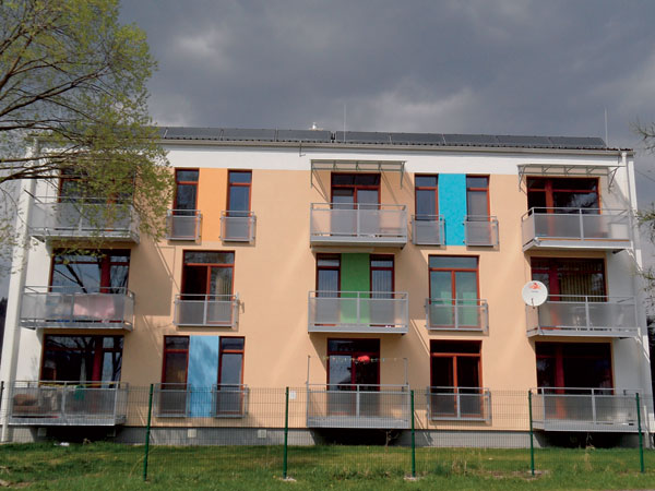 Nízkoenergetický bytový dom na Orave