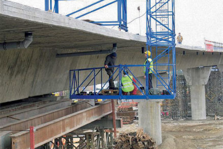 Osadenie odvodňovačov na mostoch