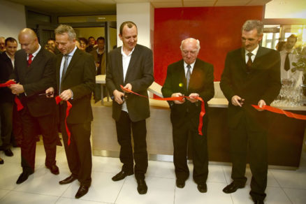 Otvorenie novej budovy vydavateľstva JAGA