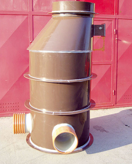 Polypropylénové šachty využívané na dažďovú, splaškovú, revíznu a spádovú kanalizáciu