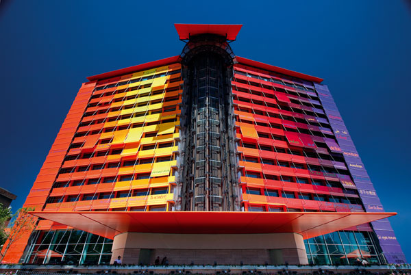 Puerta América – brána do sveta otvorená